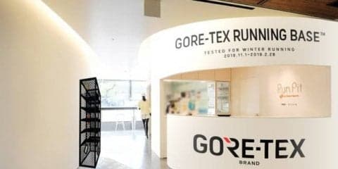 ランニングシューズのトライアルができる「GORE-TEX RUNNING BASE」期間限定オープン