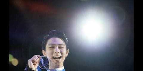 「次のロシア大会が楽しみ」。羽生結弦の表情は輝いている
