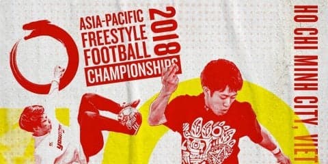 フリースタイルフットボールのアジア大会「AFFC」が、オセアニア2カ国を加え12月に開催