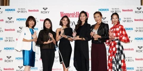 スポーツを通じて社会に貢献する女性を讃えるアワード 「Woman in Sports」で野口啓代がウィメンズヘルス特別賞を受賞！
