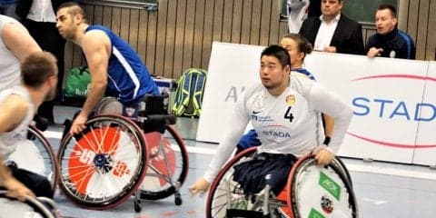 プロ車いすバスケ選手は日本で1人。ドイツの強豪チームで孤軍奮闘中