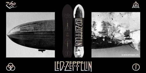 BURTON x LED ZEPPELIN「Misty Mountain Hop snowboard」限定発売
