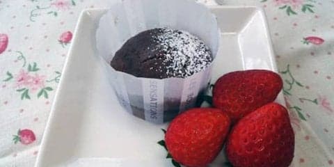 グルテンフリー・ローカーボフードでバレンタイン！ココアカップケーキレシピ