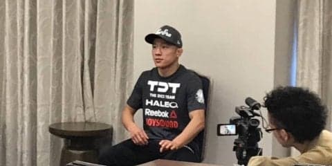 堀口恭司、「RIZIN.15」直前コメント一問一答　試合＆ユーチューバーとしての意気込みを語る