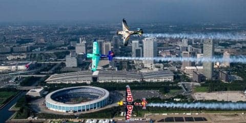 【レッドブル・エアレース 最終戦】あす9月8日の決勝は台風接近で5時間前倒し、チャレンジャークラスは予選順位で決定へ
