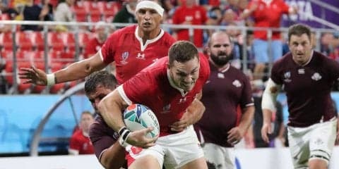ウェールズ6トライ！ジョージアに43－14で快勝し勝ち点5獲得でプールD首位に