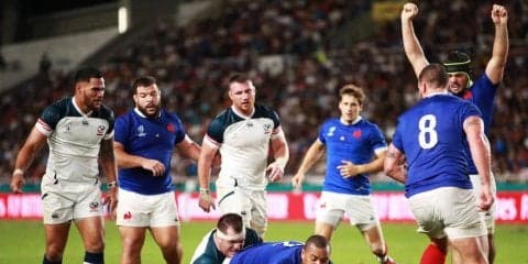 フランス、粘るアメリカを振り切り33－9で開幕2連勝！総勝ち点9でプールC2位