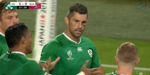 アイルランド、ロシアに35－0で快勝！5トライを挙げ勝ち点5をマーク