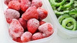 生よりも栄養価アップ？冷凍保存がおすすめ