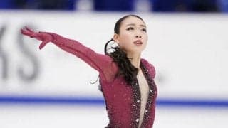 紀平梨花、４回転に挑むか「迷っています」。SP２位の演技に手応え
