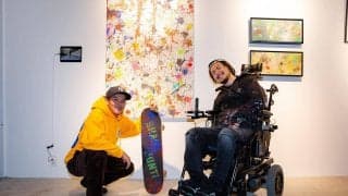 松嶺貴幸 × 中田海斗共同制作「SHARING EXPRESSIONS」も展示されたグループ展「Homo Futuris」レポート