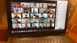 新型コロナに負けるな！日本代表ジュニアがZOOMで認定式
