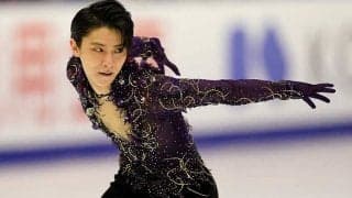 【名珍場面特別編】羽生結弦とお揃いピース　ロシア選手の“美男美女ショット”に反響「笑顔がナイス」