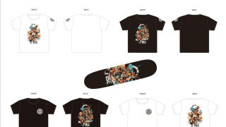 「DRAGON76 × FISE」コラボーレーショングッズが販売開始！ 人気ストリートアーティストとアーバンスポーツの祭典による初の試み