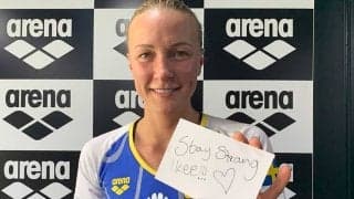 闘病中の池江璃花子へ　親友サラから渡ったポストカードの秘話「Stay Strong Ikee!!」
