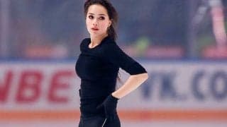 ザギトワ、新旧女王の“27歳差ショット”に大反響「美しい女性たち」「2人のお姫様」
