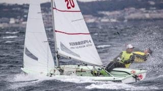 上位陣僅差で決勝シリーズへ。470全日本選手権2日目