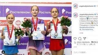 ロシア杯準Vの12歳ジリナ、大会直前にコロナ感染していた　コーチ「君は偉い子だ!!」