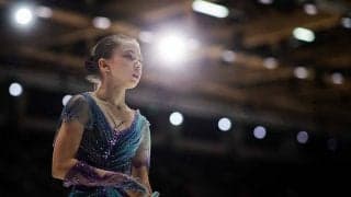 14歳ワリエワが史上初快挙　SPで“2本目3A”に露メディア衝撃「新星が歴史作った」