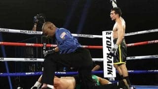 「ロッキー映画でない限り…」　米放送局が“8度ダウン死闘”を「年間最高試合」選出