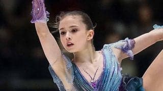 14歳ワリエワ、フリーで挑んだ“4回転3本＆3A”を露識者称賛「未来へ向けた練習です」