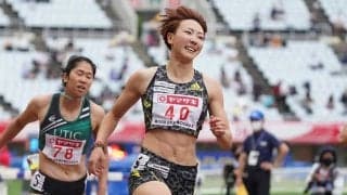 女子100m障害、寺田明日香の五輪内定お預け　13秒09で11年ぶりVも参加標準に届かず