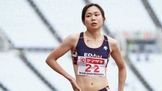涙の予選落ちから復活Vへ　800m元女王・北村夢が組1着「日本記録、標準を狙いたい」