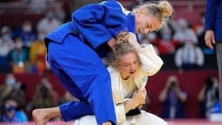 “モデル柔道家”ビロディド、涙の銅メダル　20歳世界女王がウクライナ女子初の快挙