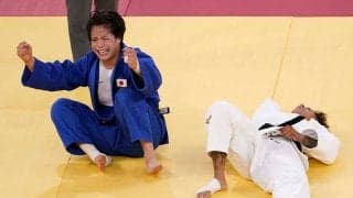 阿部詩が涙の金メダル！　柔道史上初、夢の兄妹同時金メダルへ「お兄ちゃん応援します」