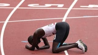 レース中に無念転倒で涙も…　力走の南スーダン選手に反響「走り抜く姿カッコよかった！」