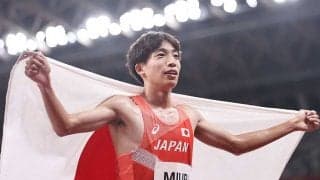 19歳三浦龍司、史上初の7位入賞も「悔しい気持ち」　3年後パリ五輪では「7位以上を」