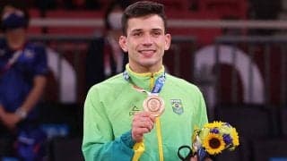 阿部一二三と戦ったブラジル選手、胸に隠れた漢字タトゥーが話題「ゴシック体がよい！」【東京五輪名珍場面】