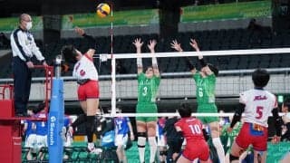 【春高】女子優勝候補の八王子実践が三重にまさかのストレート負け。3回戦で敗退