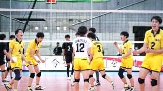【春高】男子準決勝、鎮西が初出場の日南振徳をストレートで下し、決勝進出