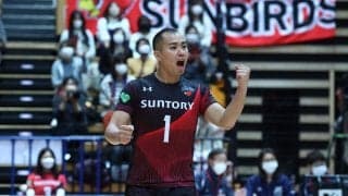 サントリー　鶴田大樹ら3選手が2021-22 V.LEAGUEを限りに勇退