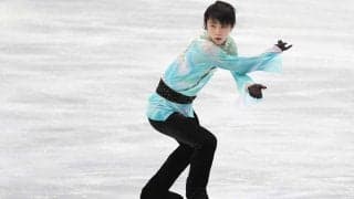 【北京五輪／フィギュア】羽生結弦、クワッドアクセル転倒も合計283.21点で暫定1位