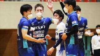 Vリーグの試合結果一覧と順位（V2、V3男子・2月11日、12日）