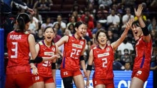 女子日本代表のここまでの成績　ネーションズリーグ2022順位表