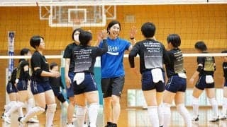 高校日本一で「震える気持ち味わった」　徳島で明かされたバレー荒木絵里香の成長物語
