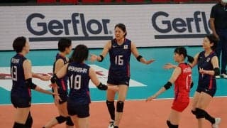 AVCカップ女子日本代表　チャイニーズタイペイに勝利し2連勝