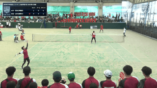 全日本大学対抗ソフトテニス選手権大会 宇部会場2日目 第17コート（男子）【見逃し配信】
