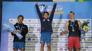 【リードW杯 第7戦】百合草・樋口が表彰台ワンツーを勝ち取る。本間大晴は年間ランキング2位を獲得