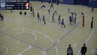 関東大学バレーボール連盟 女子1部秋季リーグ戦 Bコート【見逃し配信】