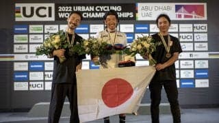 今が人生で一番幸せ。佐々木元が悲願の世界選手権初優勝「2022UCIアーバンサイクリング世界選手権」BMXフラットランド種目