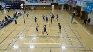 全日本バレーボール大学選手権大会 Lコート 男子 2回戦【見逃し配信】