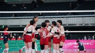 攻撃力で上回った古川学園が京都橘に勝利【春高2023】