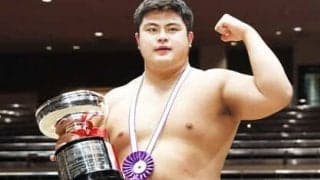 なぜ元アマ横綱がNFLに挑戦？ 花田秀虎21歳「目標は千代の富士関。もっと体をバキバキに鍛えなきゃ」