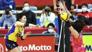 東レ　石川真佑がVリーグのシーズン日本人最多得点を更新