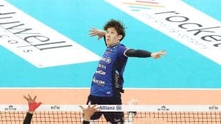 石川祐希のミラノが金星　今季無敗のペルージャを下す