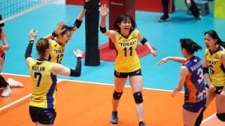 東レのファイナル進出が決定　V1女子ファイナル4試合結果